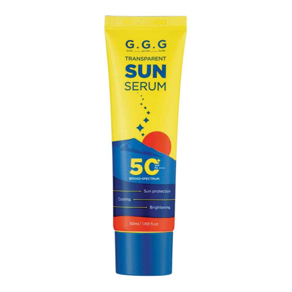 Kem Chống Nắng Dạng Serum Chống UVA & UVB Dưỡng Sáng Transparent Sun Phổ Rộng GGG SPF50+/PA++++ - MÈ