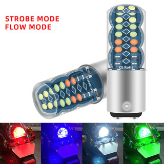 1 Chiếc 1157 Bóng Đèn LED BAY15D Công Suất Cao 12V Đỏ Vàng P21 / 5W 1157 LED Phanh Xe Đèn Đuôi Đèn Biến Tín Hiệu Chiếu Sáng