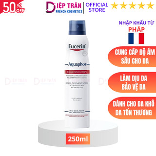 Xịt dịu da cấp tốc Eucerin Aquaphor Beaume spray 250ml, phục hồi da khô - SKU106