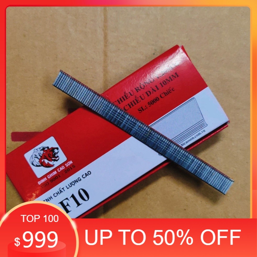 [RẺ NHẤT] Đinh F công nghiệp - đinh F10 Cao Sơn, hàng chuyên dụng cho súng đinh hơi [GIÁ TỐT]