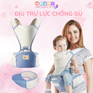 Địu Bé Trợ Lực Chống Gù Cao Cấp Đai đi xe máy cho bé Cho trẻ từ 0-36 tháng tuổi 