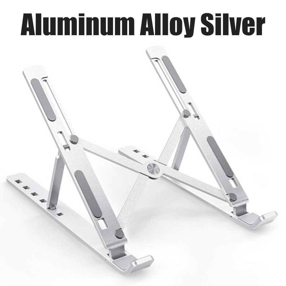 Giá đỡ máy tính xách tay nhôm Goojodoq 6 vị trí có thể điều chỉnh chiều cao | BigBuy360 - bigbuy360.vn