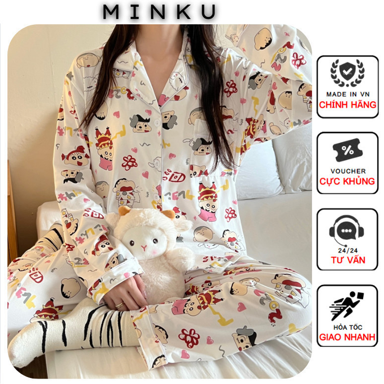 Bộ Ngủ Pijama Shin Kate Lụa Sịn Sò