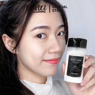 Maycheer Bột tiêu đen Bột trang điểm Kiểm soát dầu Trang điểm Che khuyết điểm lâu trôi