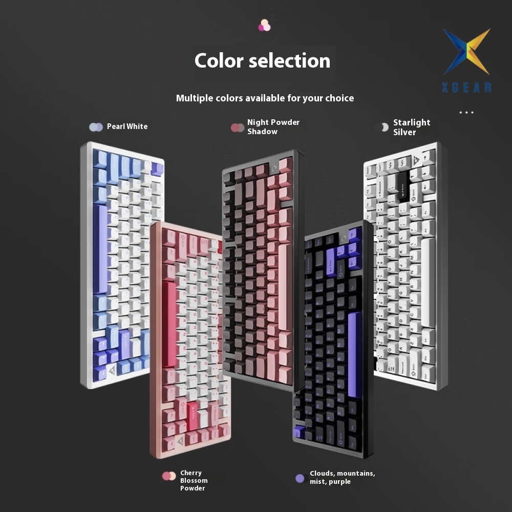 Bàn phím cơ không dây ATK VXE75 V2 Nhôm CNC Led mạch xuôi - 3 chế độ kết nối tiện lợi - Độ trễ chỉ 1ms | BigBuy360 - bigbuy360.vn