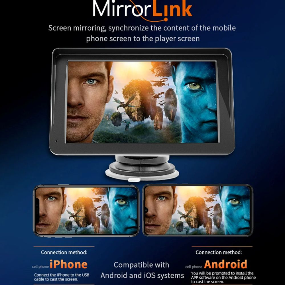 Gofidin CarPlay MP5 Player Điều hướng màn hình IPS Android Auto | BigBuy360 - bigbuy360.vn