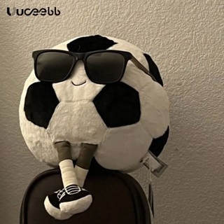 Uuoeebb Thể thao bóng đá búp bê vui vẻ dễ thương sang trọng đồ chơi