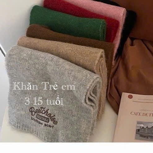 Khăn Len quàng cổ Basic cho bé