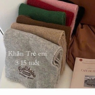 Khăn Len quàng cổ Basic cho bé