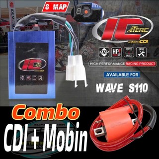 combo cdi IC FuNeo, Future 2, Wave Blade 110, Wave A 2017 2019 DC ATE 8 MAP phukienxemaydo