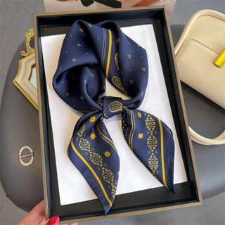 70cm (27,55inch) Khăn Vuông Lụa Đa Năng Không Khí Hostess Khăn Nữ Thời Trang Trang Trang Trí Phụ Kiện Băng Đô Thoáng Khí SF1001-209