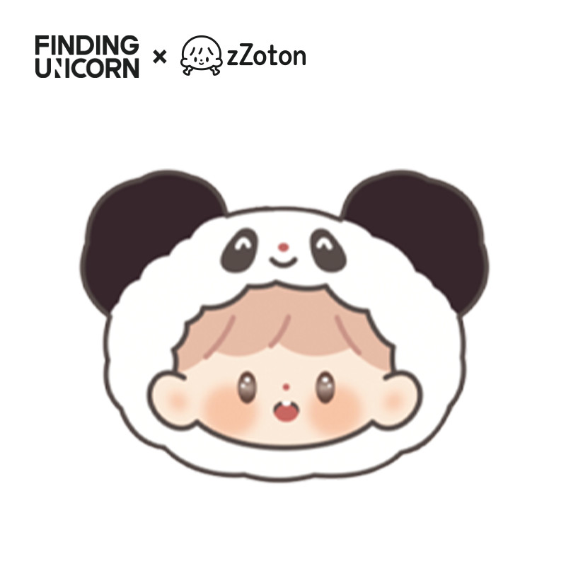 FINDING UNICORN zZoton Forest Concert Series Vinyl Plush Headphone Bag Blind Box（Single Box 1Pc）