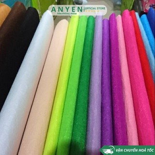 Vải dạ màu ( vải nỉ cứng)khổ 45*45 cm