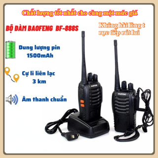mới nhất[SALE MẠNH] Bộ đàm Baofeng BF-888S bao gồm đầy đủ các phụ kiện，Rất bán chạy