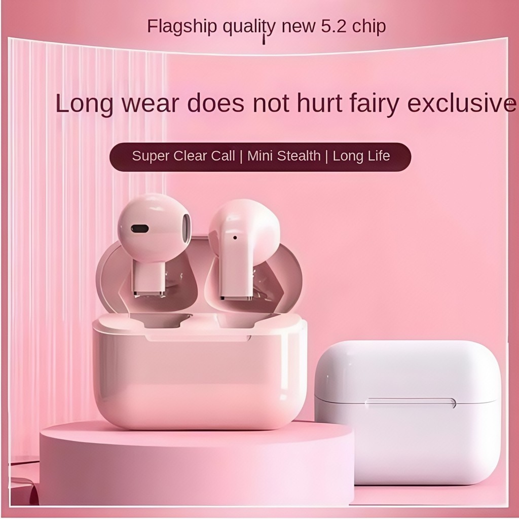 Tai nghe Mini, nhỏ gọn và thoải mái, tai nghe không dây bluetooth trong tai Pro5s, đảm bảo giọng nói con người chất lượng cao, giao tiếp rõ ràng, điều khiển cảm ứng