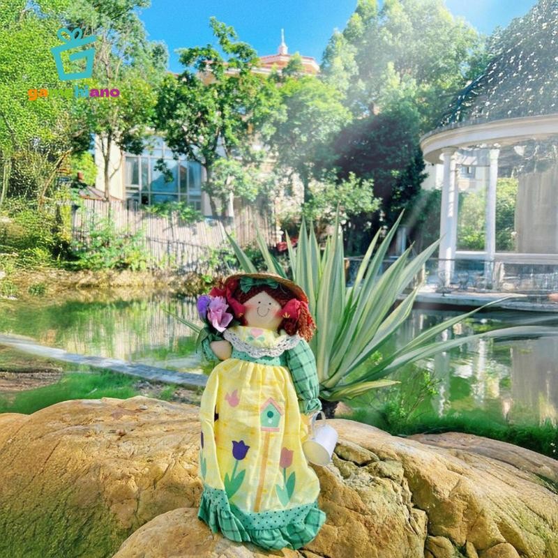 Gamchiano Búp Bê Mềm Búp Bê Cho Bé Có Váy Làm Vườn Ngộ nghĩnh Trang Phục Đáng Yêu Cuddly Mầm Non