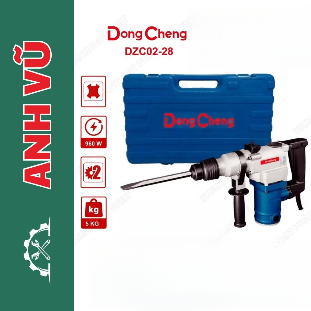 Máy Khoan Bê Tông Dongcheng DZC02-28 Công Suất 960W - Điện Máy Anh Vũ