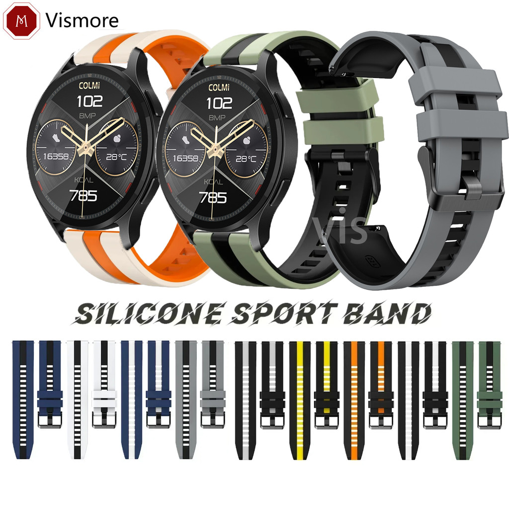 Dây đeo silicon thể thao 20mm 22mm cho COLLI P60 / P68 / P78 / P82 / P8 / P9 / P28 / P73 / P76 / P81