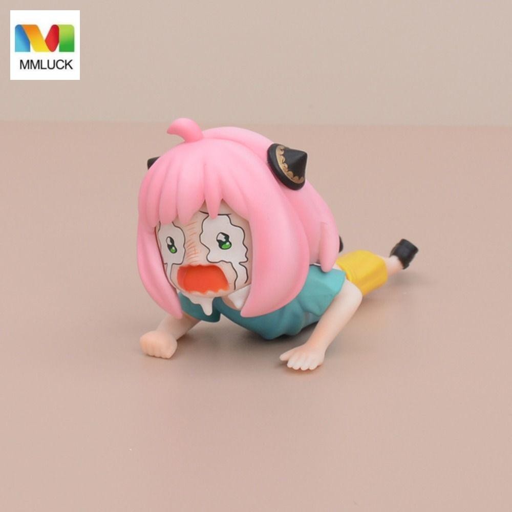 MMLUCK Spy Family Anya Nhân vật hành động, PVC Spy Family Anime Spy X Family Hình gia đình, Dễ thươn
