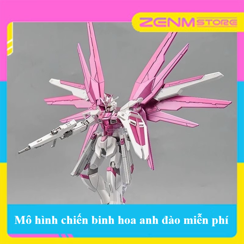 🔥 Mô hình Gundam Freedom Sakura Fighter Revive Pink Hồng Mô hình nhựa lắp ráp 1/144