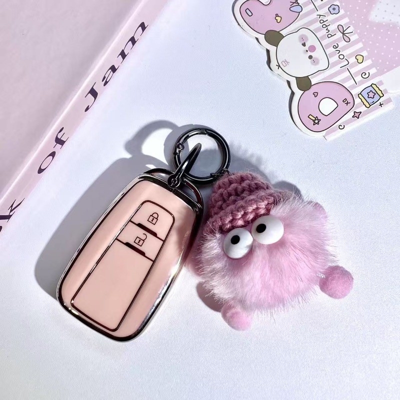 Dành Cho Xe Toyota Chìa Khóa Bao Fob Cho Xe Toyota Móc Khóa Yaris Camry Corolla Vios Wigo Hiace Agya