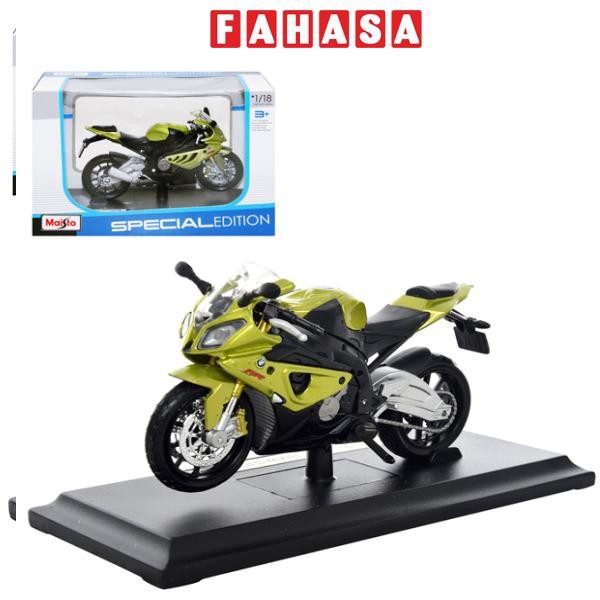 Đồ Chơi Mô Hình Xe Mô Tô Tỉ Lệ 1:18 BMW S1000RR/1952 K Model/Kawasaki KX 250F - Maisto