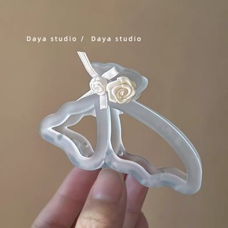 Kẹp tóc nữ bướm Acrylic kẹp tóc hoa cá mập
