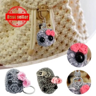 Mới Buồn Hamster Móc Hoạt Hình Buồn Hamster Móc Búp Bê Móc Khóa G3y4