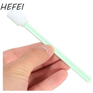 HEFEI Dụng Cụ Vệ Sinh Máy In Phun 50 Chiếc Xốp Xốp Tipped Lau Thanh Bụi Sạch Swab Stick