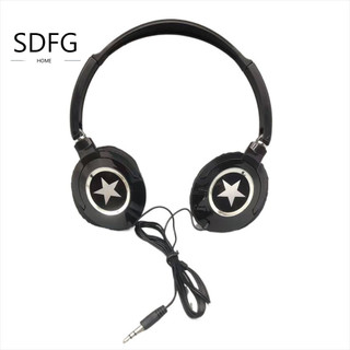 Sdfg tai nghe chụp tai hifi có dây điều chỉnh linh hoạt cho điện thoại / máy tính bảng / pc