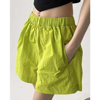 Jiashuchen Mùa Hè Phong Cách Mới Nữ Bán Chạy Quần Short Thường Ngày Khuôn Viên Ôm Hơn Nhìn Du Lịch Thoải Mái Thể Thao Nhanh Khô Mỏng Quần Giữa