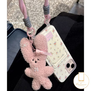 Ốp Lưng Hoa Dễ Thương Graffiti Tương Thích Cho IPhone 11 7Plus 12 14 15 13 Pro Max XR X 7 6s 8 6 15 Plus XS Max SE 2020 Sáng Tạo Đôi Dây Ví Khe Cắm Thẻ