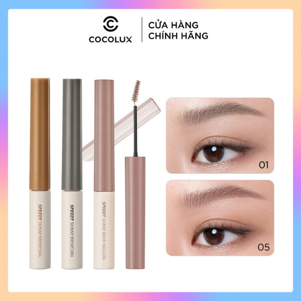 Mascara Lông Mày Peripera Speedy Skinny Brow 3g