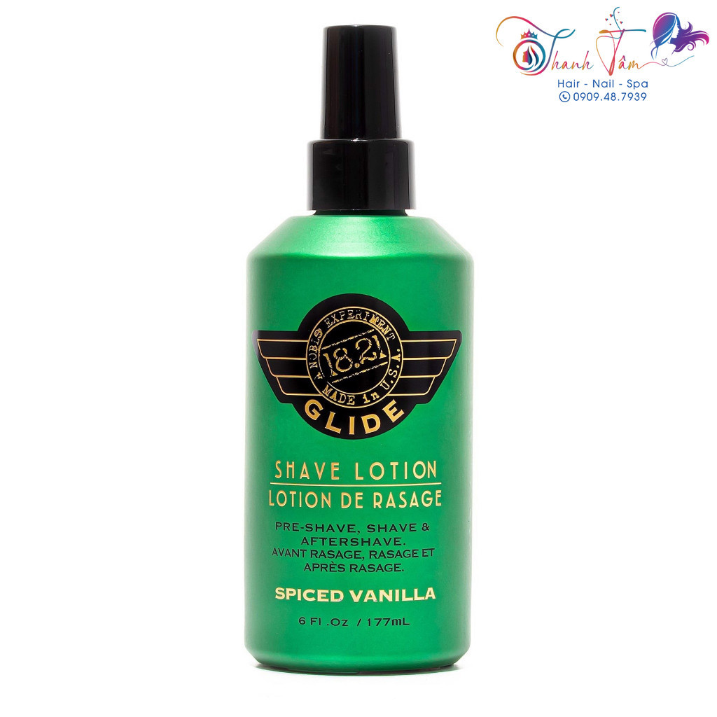 Kem cạo râu 18.21 Man Made Glide Shave Lotion | Spiced Vanilla 177ml - NK