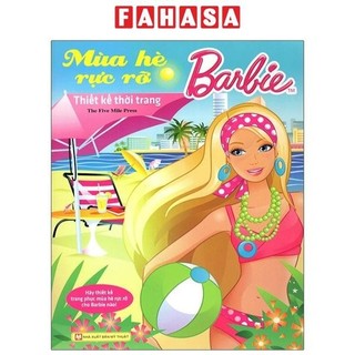 Sách barbie thiết kế thời trang - mùa hè rực rỡ