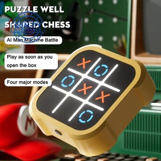Tic tac toe cờ vua đa năng quà tặng trẻ em đồ chơi xếp hình điện tử trẻ em d0f3