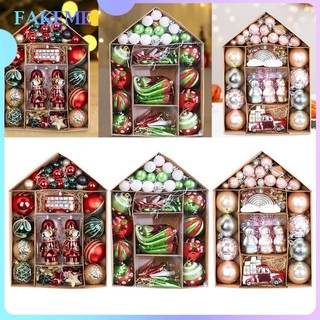 Fakeme set 70 phụ kiện trang trí cây thông noel xinh xắn