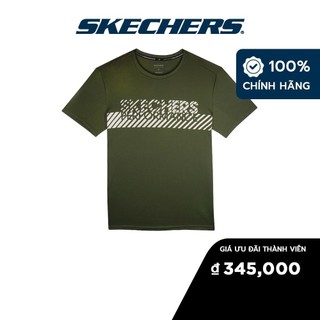 Skechers Nam Áo Thun Tay Ngắn Chạy Bộ Thường Ngày Performance Running - SP22Q4M426-008B (June_Live)