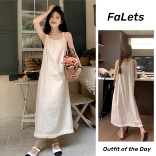 Váy 2 dây trễ vai đi biển Đầm hai dây dài bigsize nữ Váy liền hai dây kiểu Pháp váy dài đi biển mùa hè tiên nữ váy chữ A khí chất rộng rãi Ngọt Ngào Phong cách nhẹ nhàng