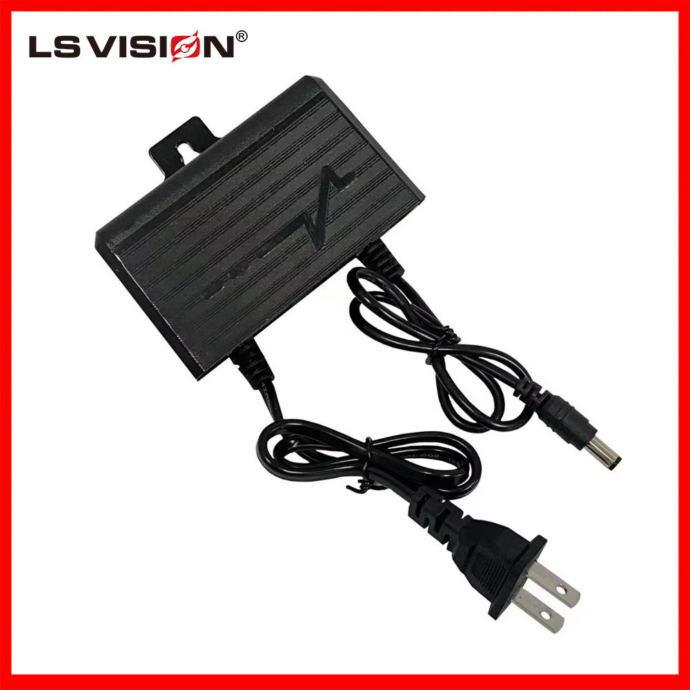 LS VISION 12V 2A DC Camera Quan Sát Nguồn Điện Adapter Đầu Vào Điện Áp AC 110-240V Đầu Ra DC 12V-2A