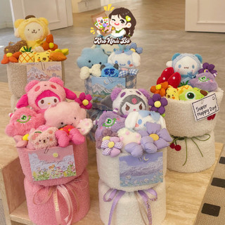 Bó hoa gấu bông Sanrio cực xinh xắn, mẫu mới cực xinh
