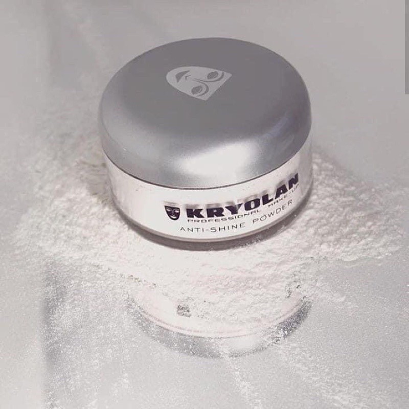 Phấn phủ bột khoáng Kryolan anti shine powder - MÈO BEAUTY