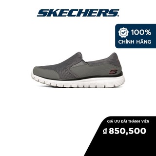 Skechers Nam Giày Thể Thao Tập Gym, Đi Học, Đi Làm Burns - 8790064-CHAR (Skechers_Live)