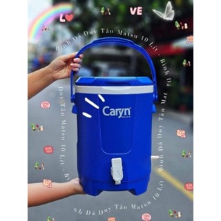 (HOẢ TỐC) Bình đá giữ nhiệt 10 lít có van - nhựa Duy Tân