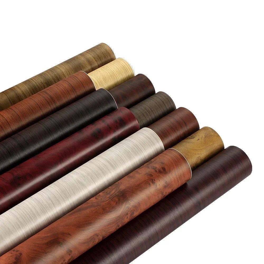 Xe Đổi Màu Miếng Dán Dính DIY Trang Trí Đề Can PVC Hạt Gỗ Họa Tiết Xe Vinyl Bọc Phim Phụ Kiện Xe Hơi