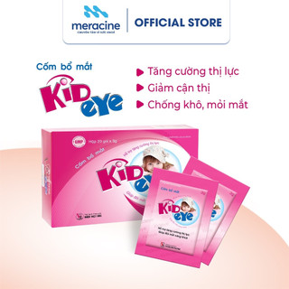 Cốm uống bổ mắt KidEye giúp tăng cường thị lực giảm cận thị cung cấp dưỡng chất cho mắt hộp 20 gói