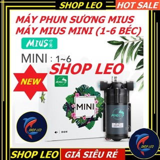 Máy phun sương MIUS MINI - (1-6 béc) - Máy phun sương Bể bán cạn - Hồ bán cạn -Terrarium - Shopleo