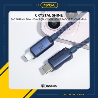 Cáp Sạc Nhanh 20W Trong Suốt Baseus Chân Cắm Type C Cho Điện Thoại iPhone 14 Pro Max 13 12