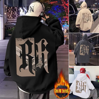 BINGYIN Áo khoác hoodie sweater nỉ siêu rẻ phù hợp nam nữ rộng thoải mái 2024 NEW MWY2490AJN 36Z240907