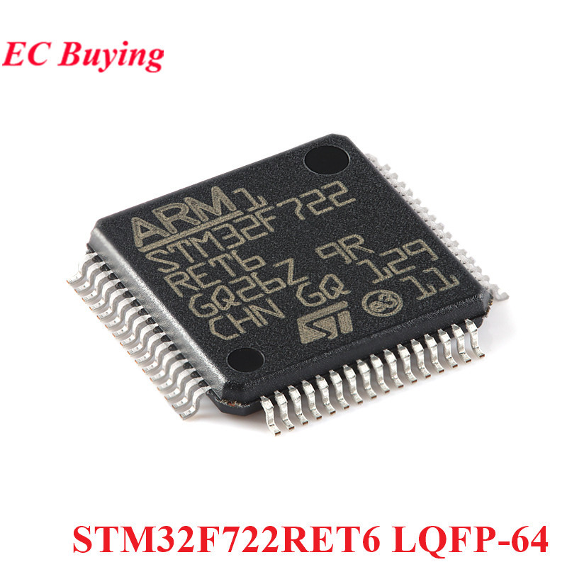 5 Cái / 1 Cái STM32F722 STM32F722RET6 STM32 F722RE F722RET6 LQFP-64 ARM Cortex-M7 32-Bit Vi Điều Khi
